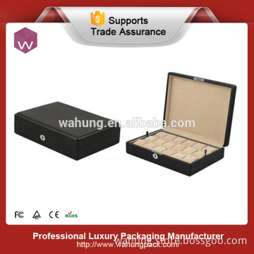 custom collection leather watch display box & leather watch storage box